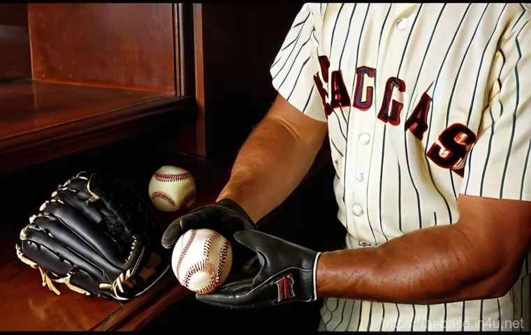 야구 글러브 길들이는 방법 - **Prompt 2: "On the Diamond: The Perfect Catch"**
    A dynamic, action-shot of a baseball player, i...